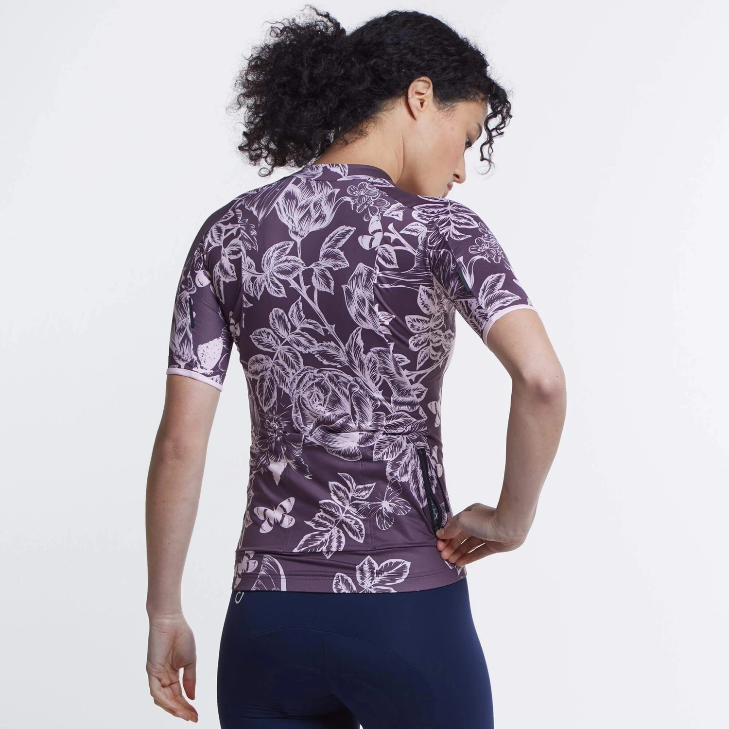 Black Cherry Luna Floral SE Women's Jersey - Image 2