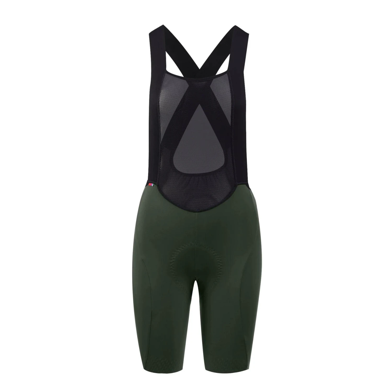 Women LUXE Bib Shorts - Dark Olive