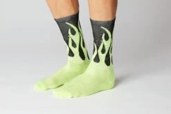 #11_08 Flames Black / Neon 7 #11_08 Flames Black / Neon -Velo Velo Cycle Cheap Store 11 08FLAMES BLACK NEON M3