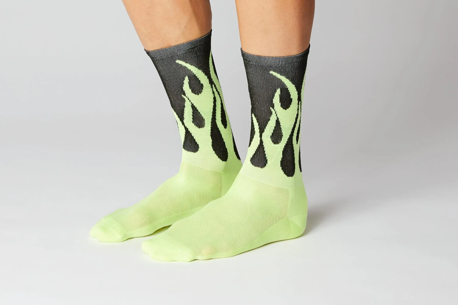 #11_08 Flames Black / Neon 3 #11_08 Flames Black / Neon - Image 3