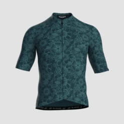 Men's Essentials TEAM Jersey - Petrol Floral