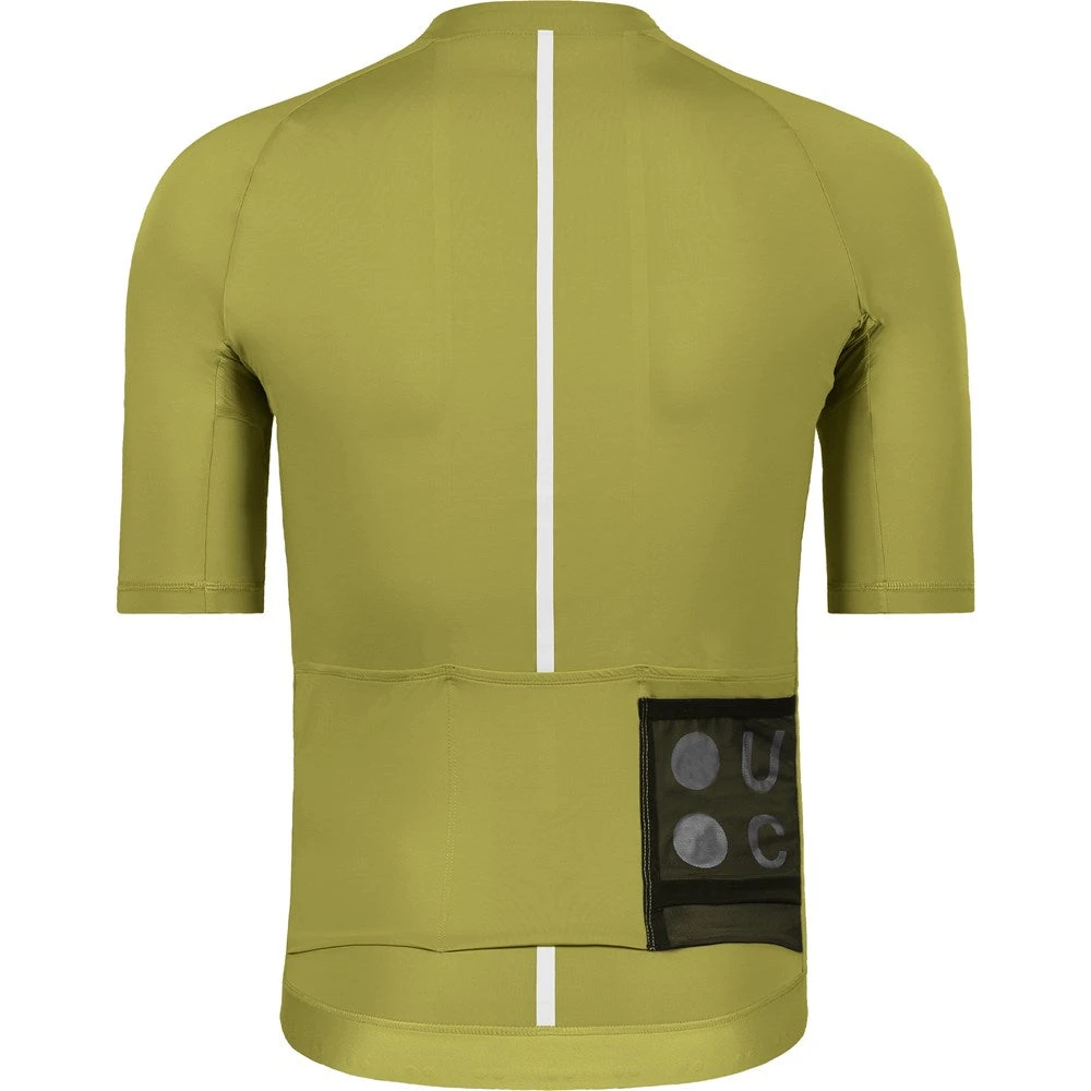 Mono Men's Short Sleeve Jersey - Olive Gold 2 Mono Men's Short Sleeve Jersey - Olive Gold - Image 2