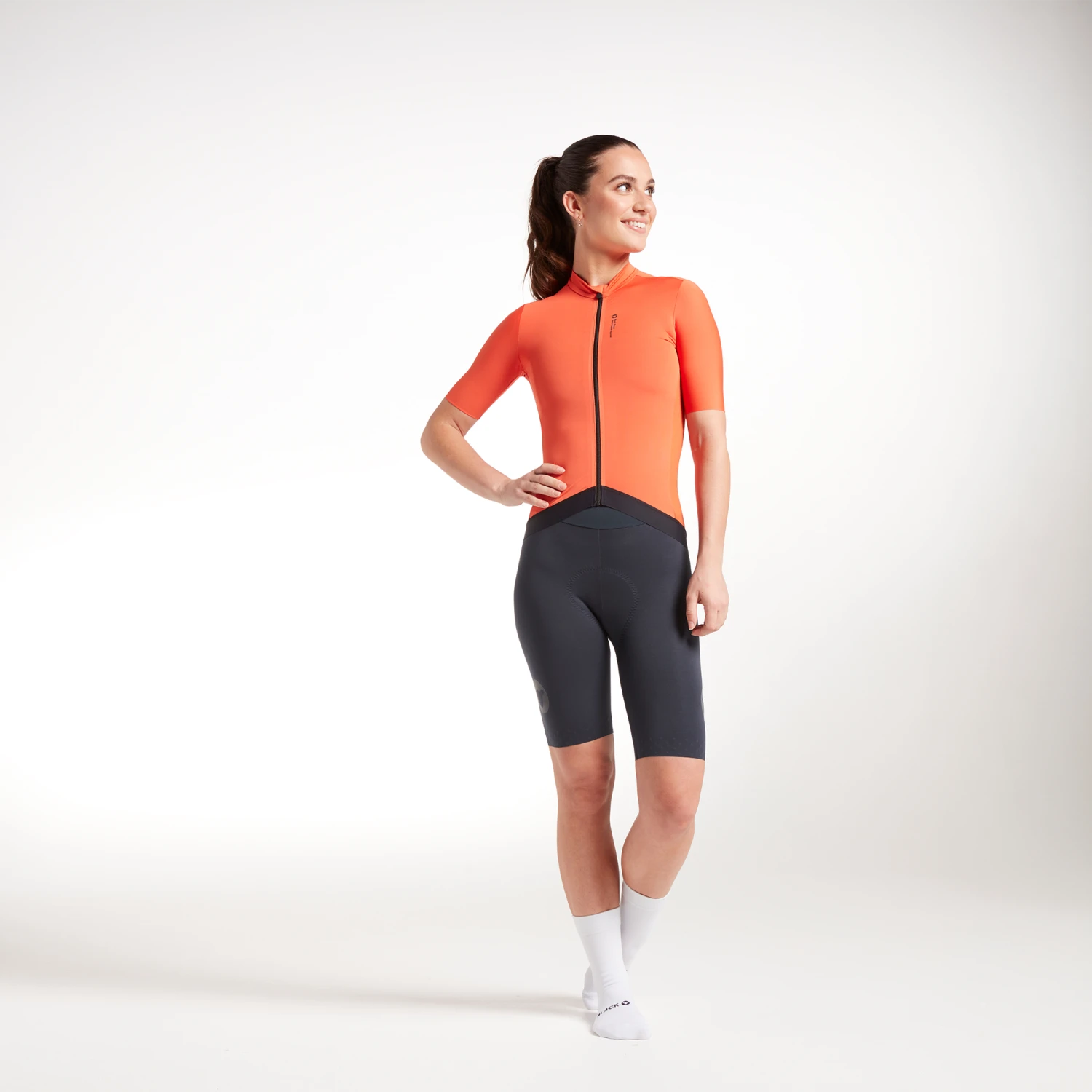 Mandarin Red WMN Integrated Women's Jersey - Image 2