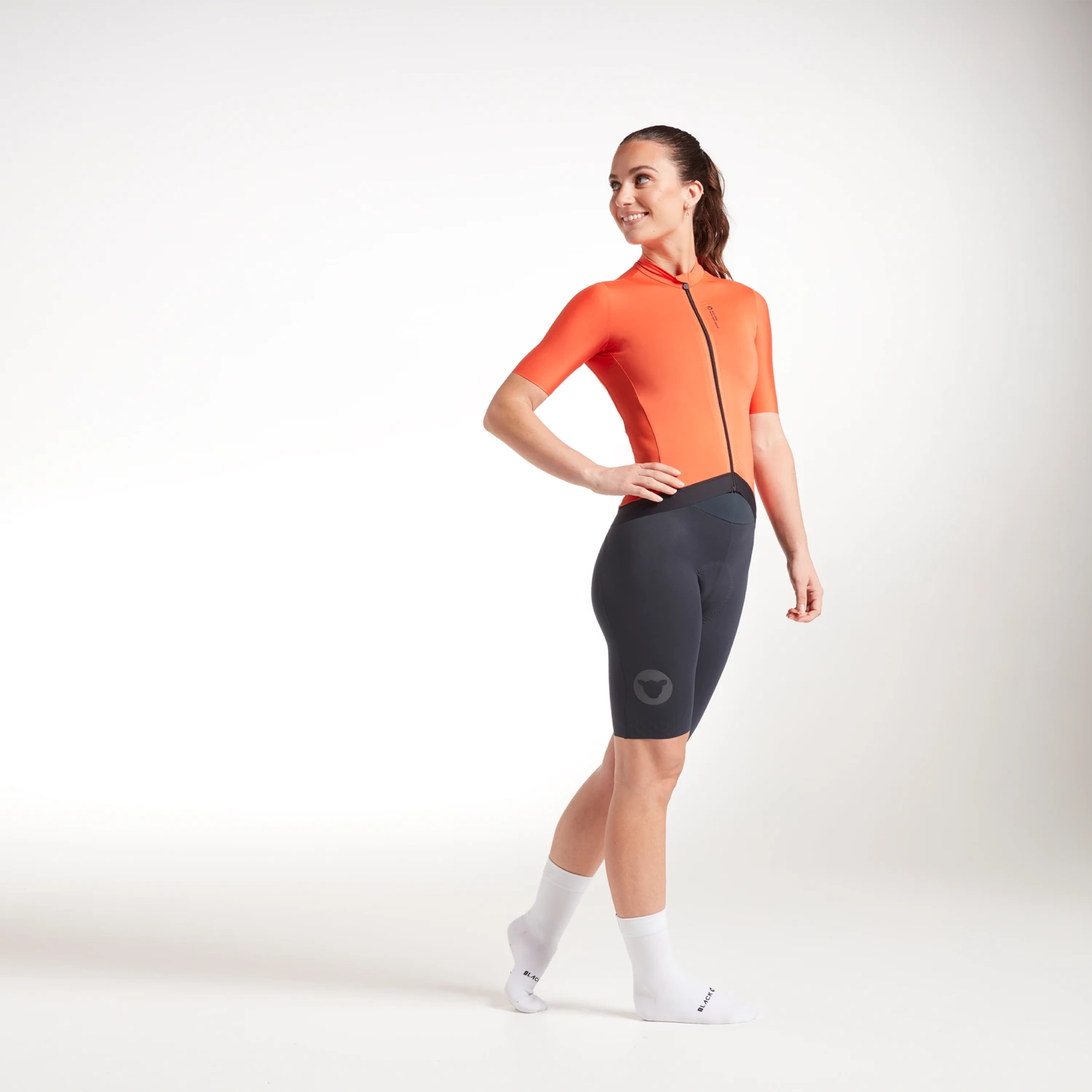 Mandarin Red WMN Integrated Women's Jersey - Image 4