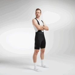 Black RACING Seamless Men's Bib And Brace -Velo Velo Cycle Cheap Store 21.12.10 BSC RACING bib black 0485