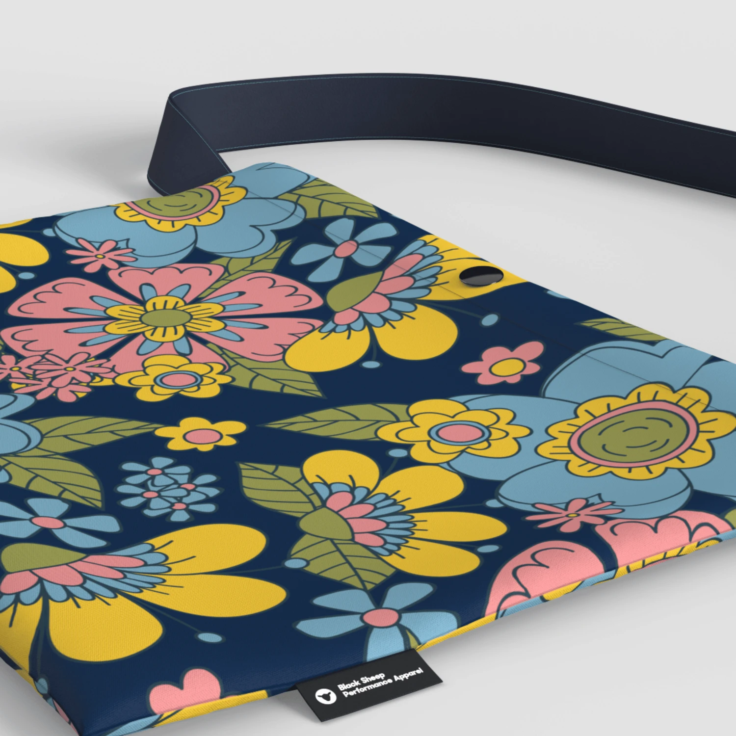 Black Sheep Musette - Midnight Floral 2 Black Sheep Musette - Midnight Floral - Image 2