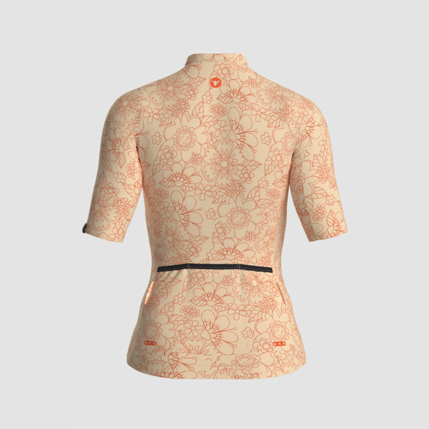 Women's Essentials TEAM Jersey - Mandarin Floral - Image 4