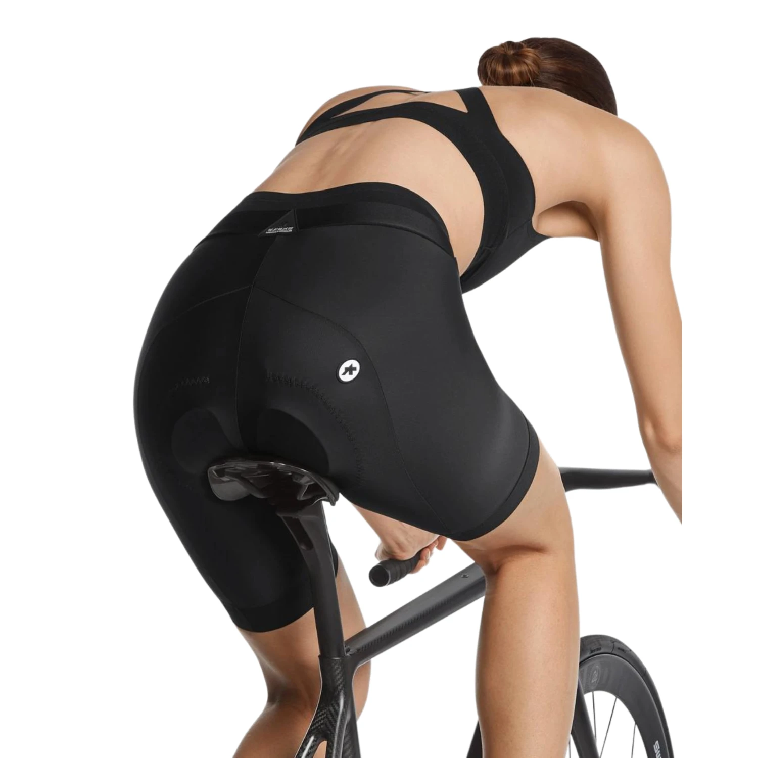 Assos Black UMA GT Women's Half Shorts C2 - Short 4 Assos Black UMA GT Women's Half Shorts C2 - Short - Image 4