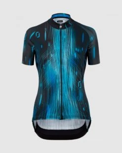 Assos Cyber Blue Drop Head UMA GT Women's Jersey C2