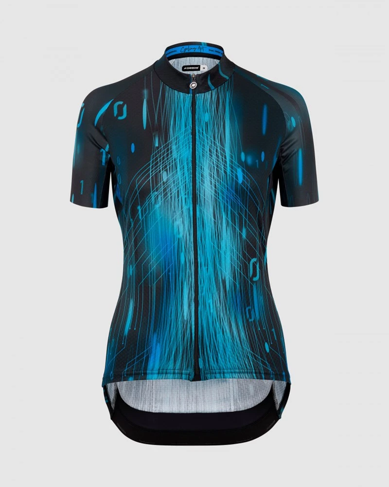 Assos Cyber Blue Drop Head UMA GT Women's Jersey C2