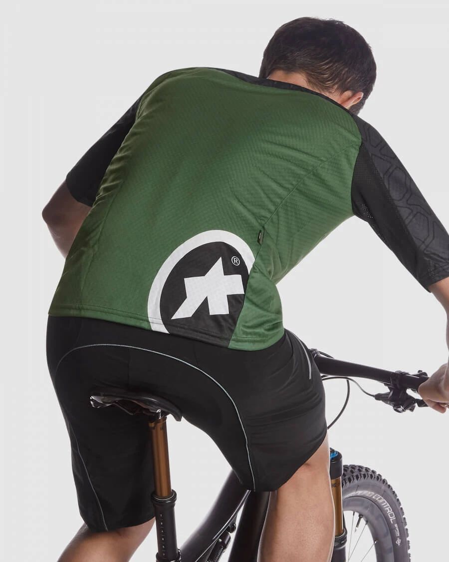 Assos Mugo Green Trail SS Men's Jersey - Image 7