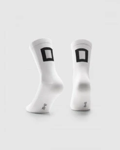 Assos Holy White Poker Socks 0