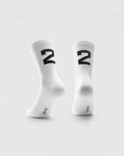 Assos Holy White Poker Socks 2