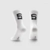 Assos Holy White Poker Socks 5