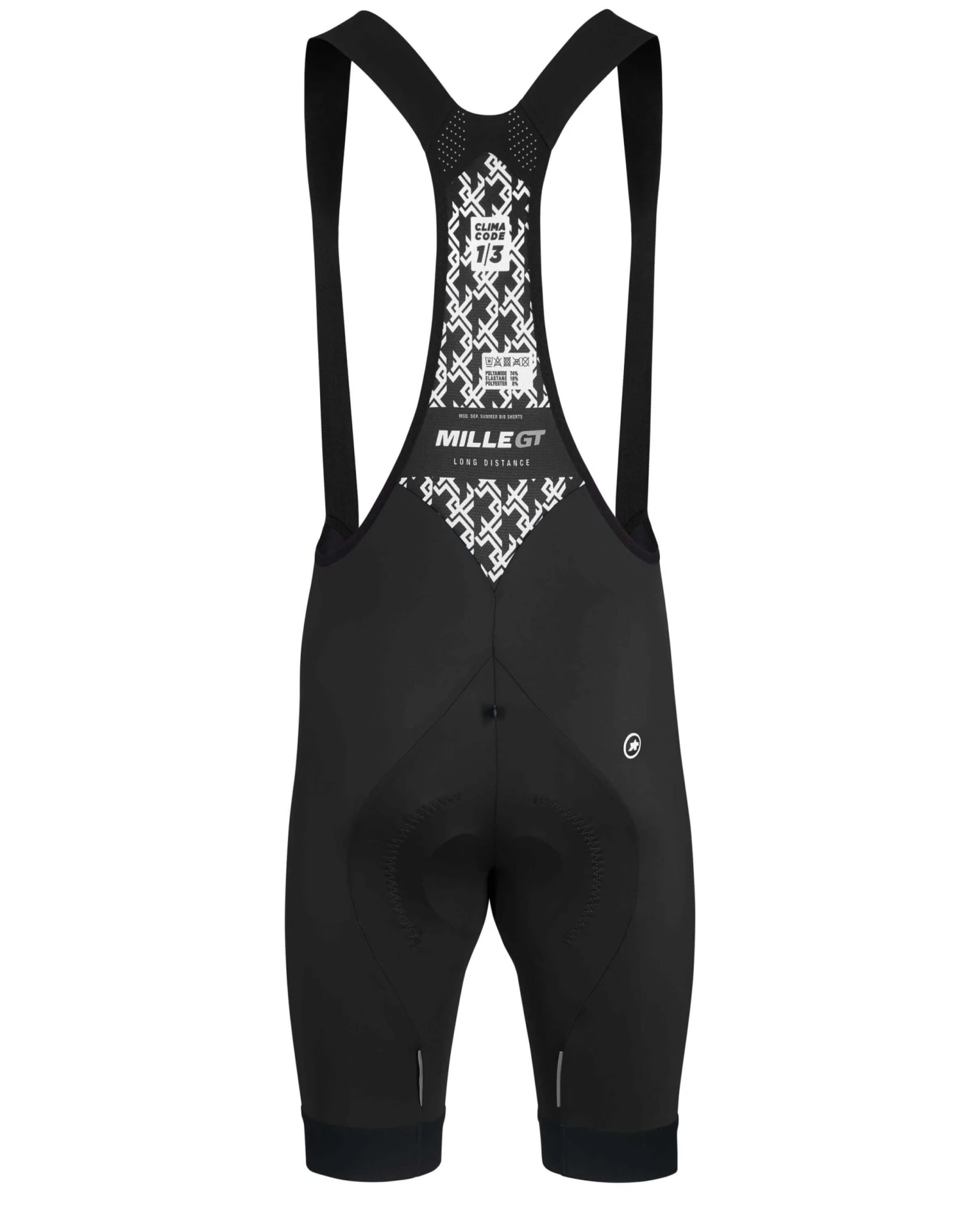 Assos Black Mille GT Men's Bib - Image 2