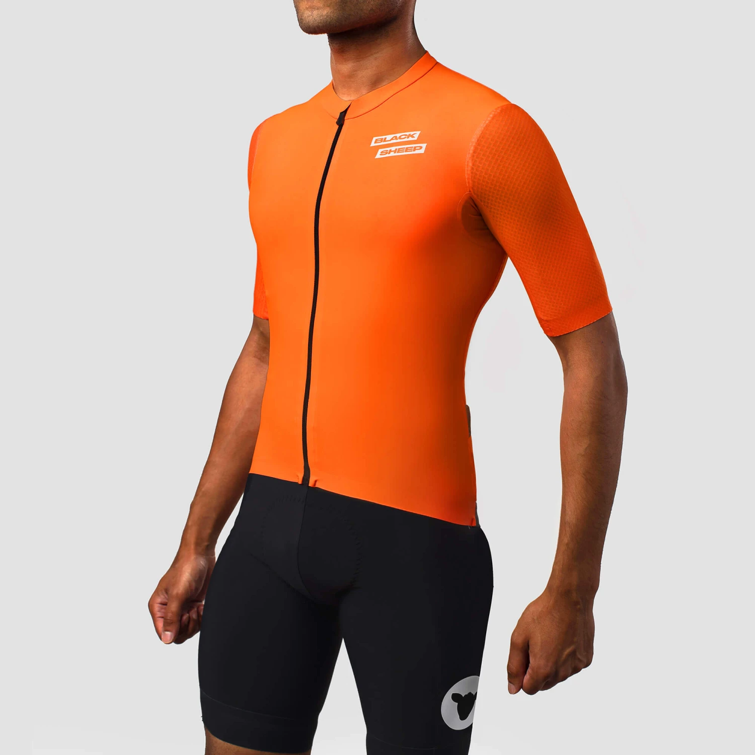 Orange Racing Aero Men's Jersey - Image 2