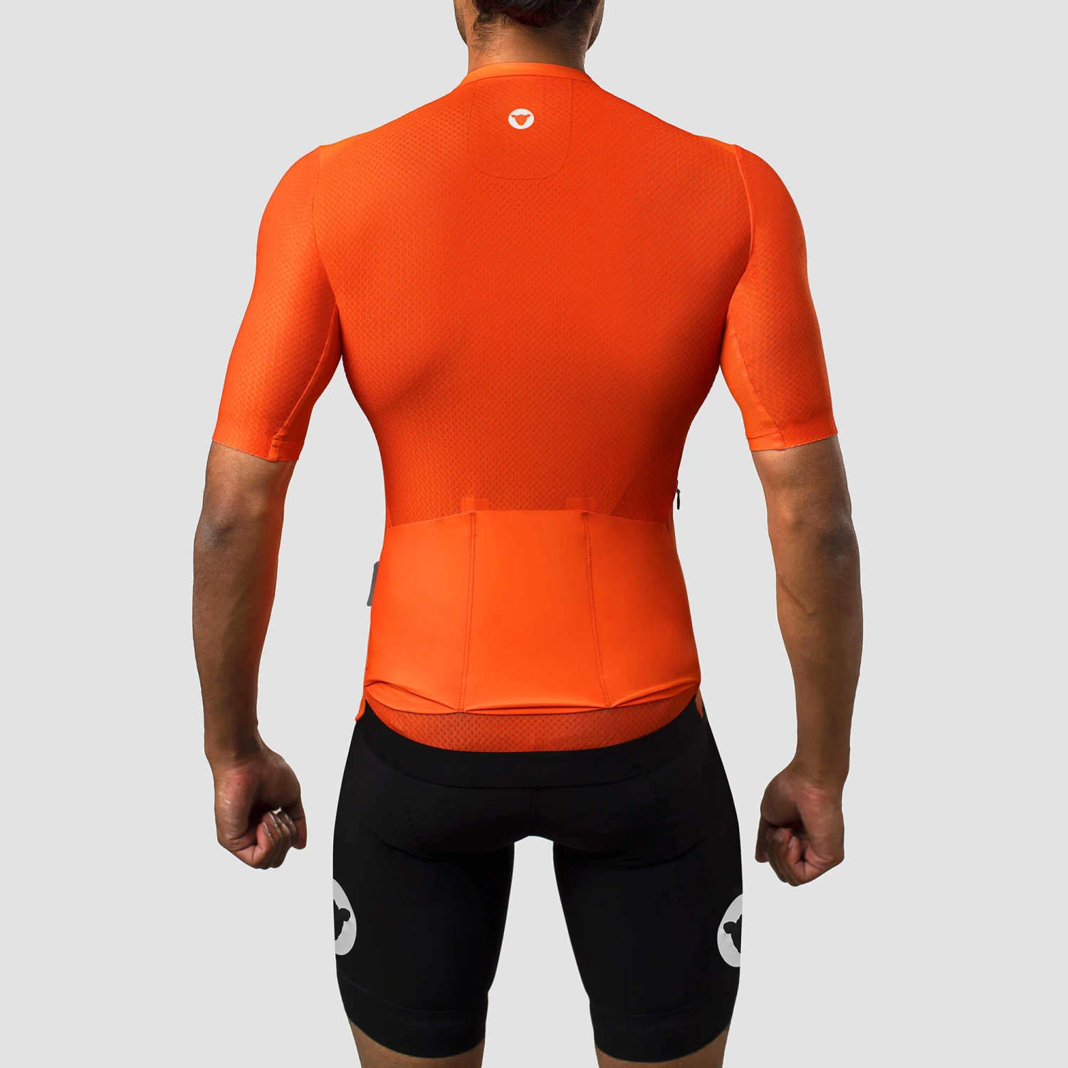 Orange Racing Aero Men's Jersey - Image 4