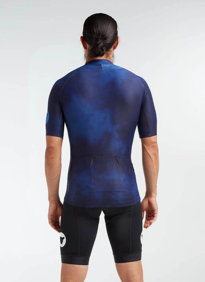 Blue/Navy Acid Essentials TOUR Men's Jersey - Image 2