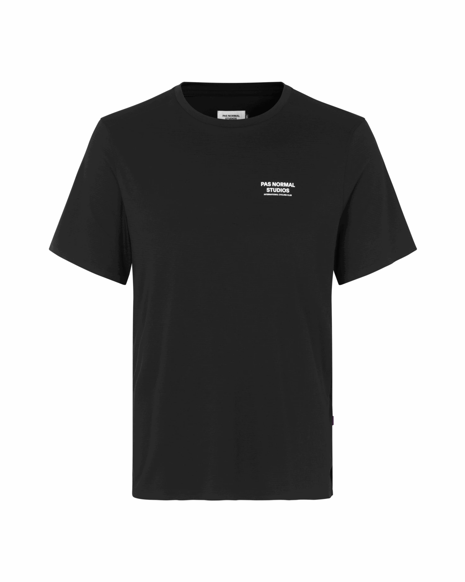 Black Balance Short Sleeve Men's Top