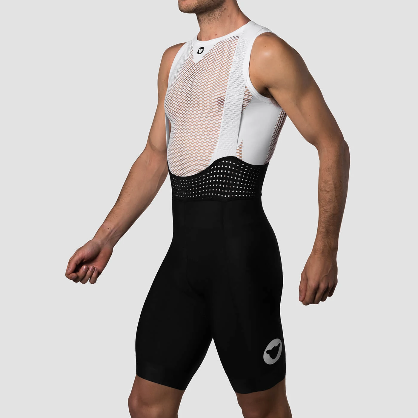 Black Racing Men's Bib - Image 4