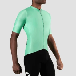 Block Neon Green Team Men's Jersey -Velo Velo Cycle Cheap Store BlackSheep 180520 4