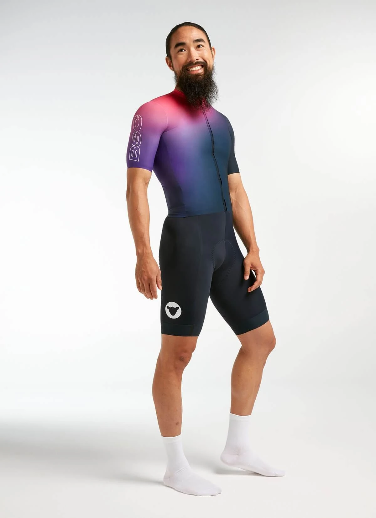 Lakers Ombre Racing Climber Men's Jersey - Image 4