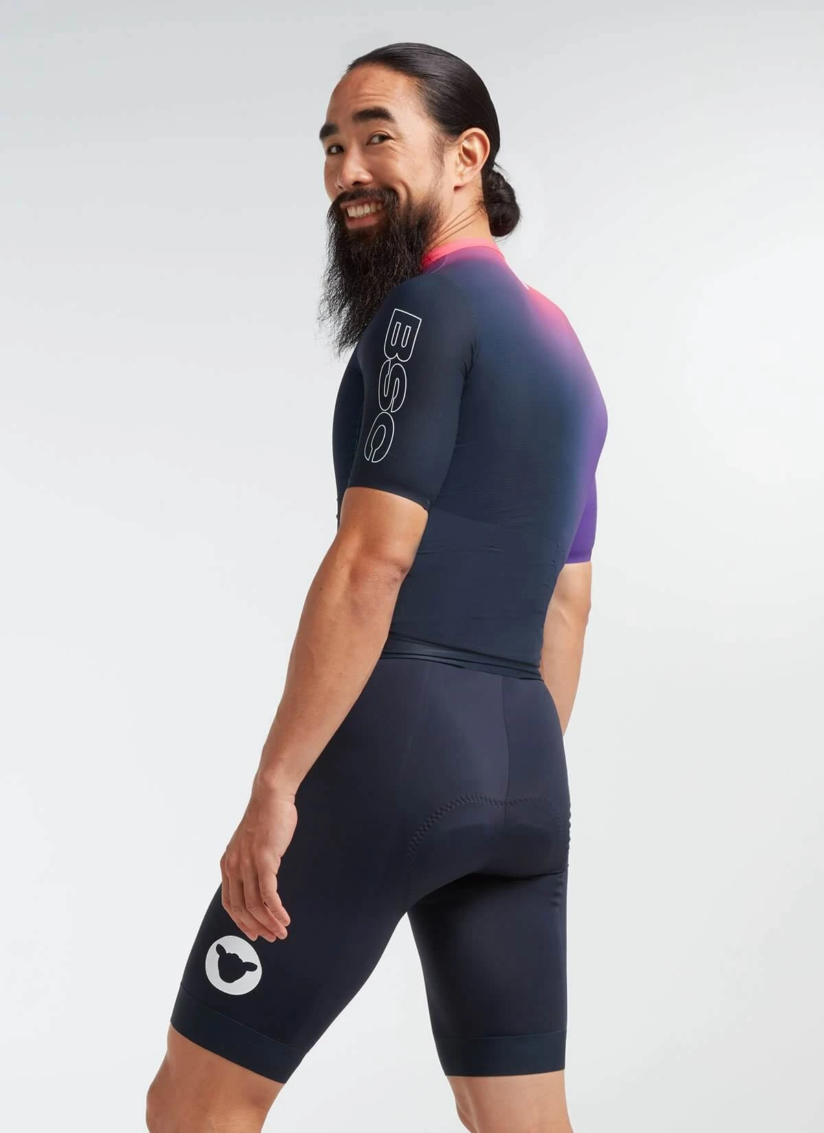 Lakers Ombre Racing Climber Men's Jersey - Image 2