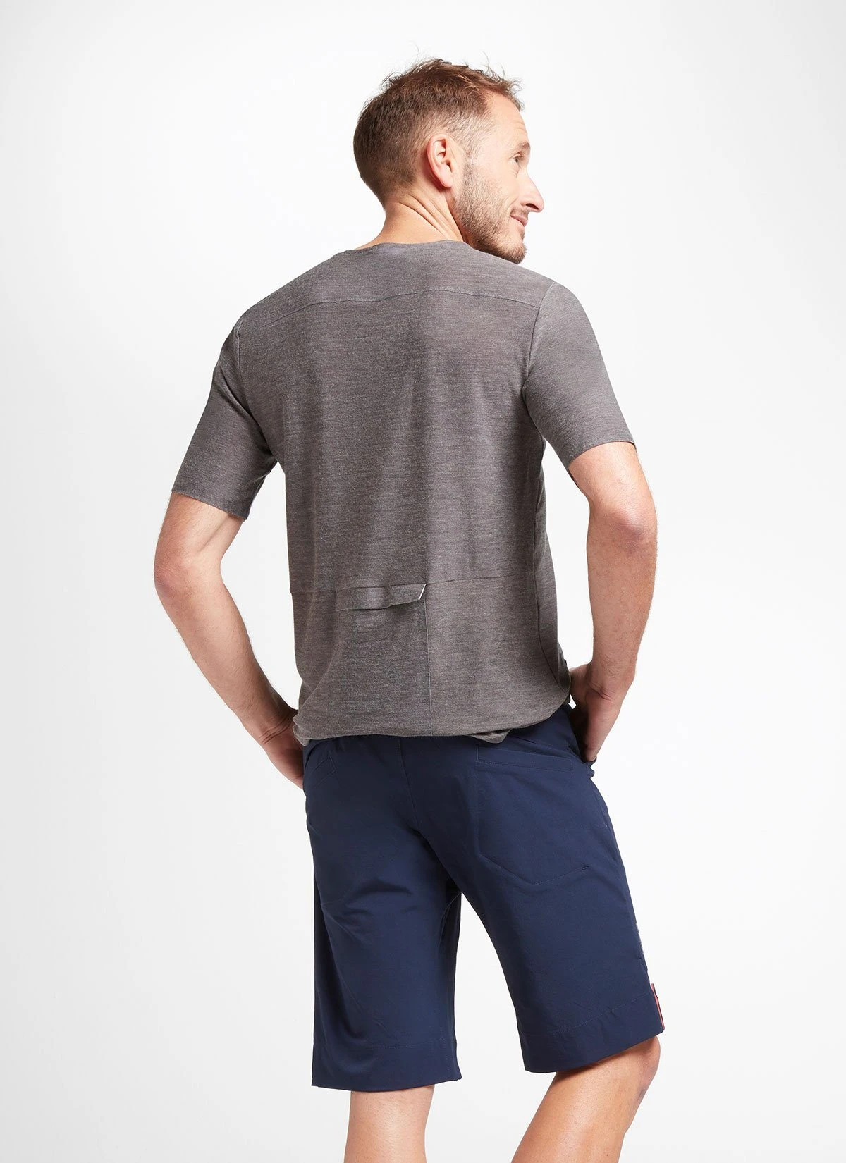 Navy Adventure Dirty Men's Short - Image 2