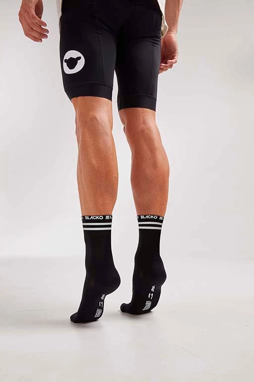 Black Perfect Crew Socks