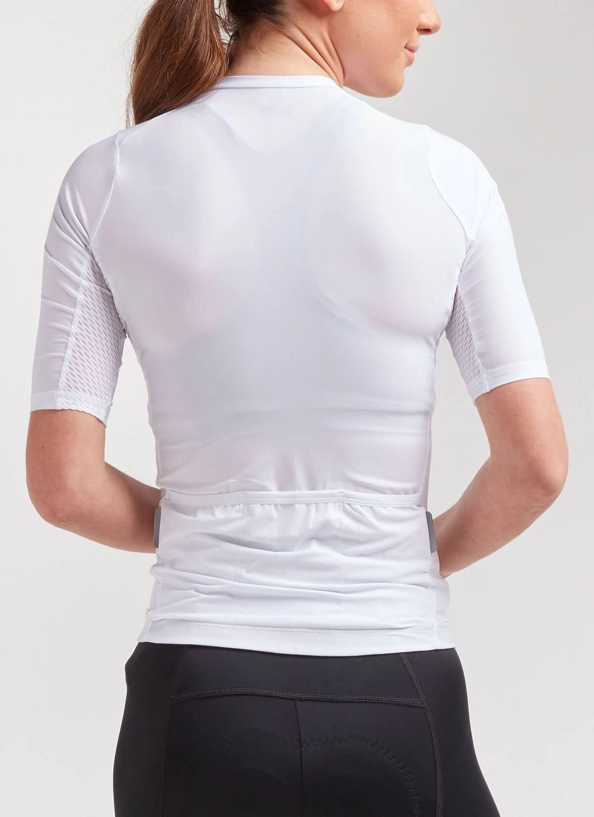 White Essentials Team Women's Jersey - Image 2