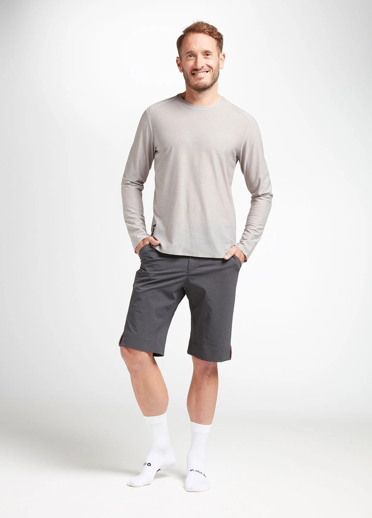 Steel Grey Adventure Dirty Men's Short - Image 3