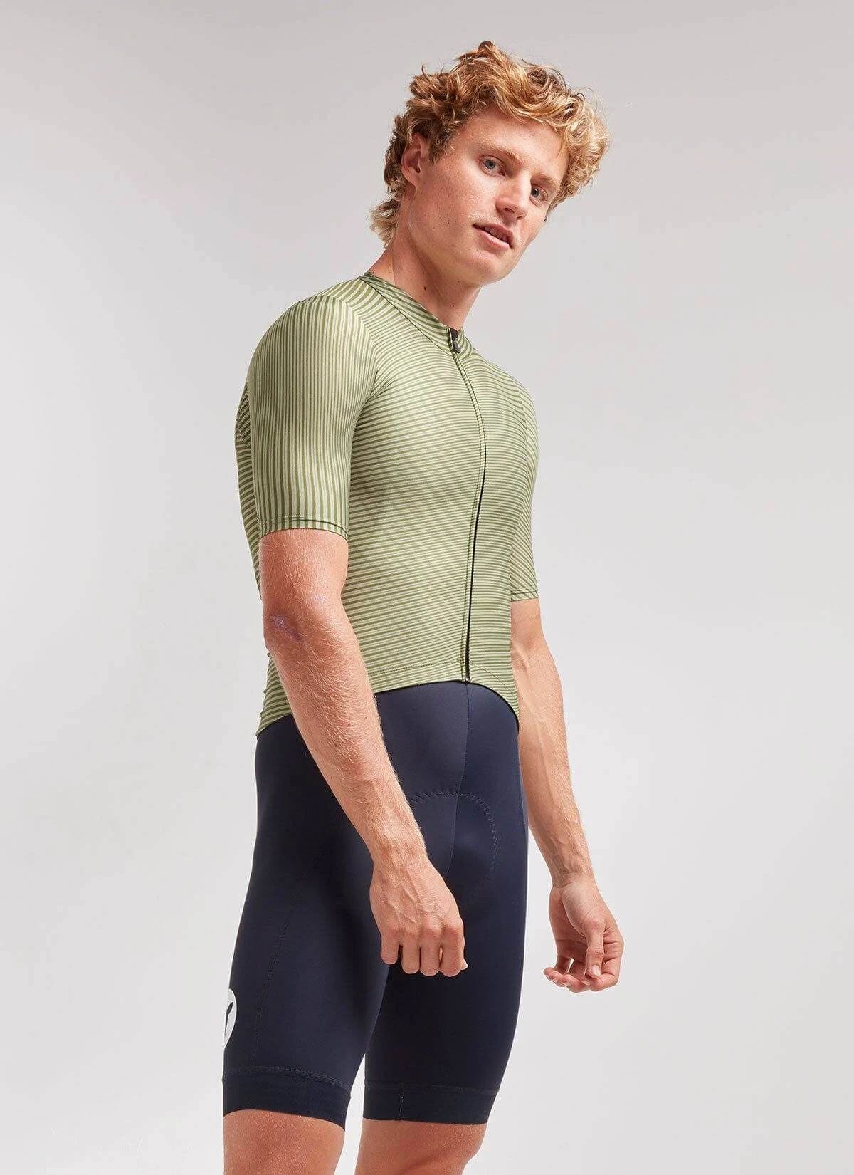 Green Moire Essentials TEAM Men's Jersey - Image 3