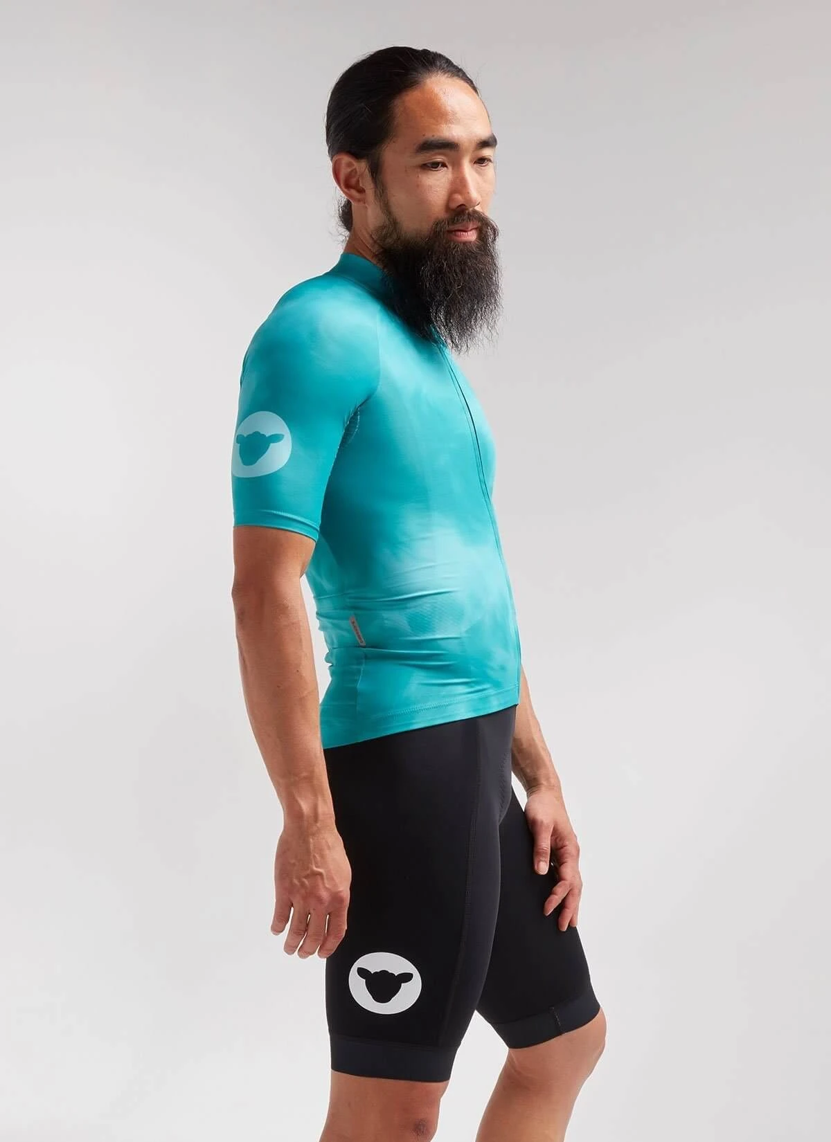 Teal Acid Essentials Tour Men's Jersey - Image 3