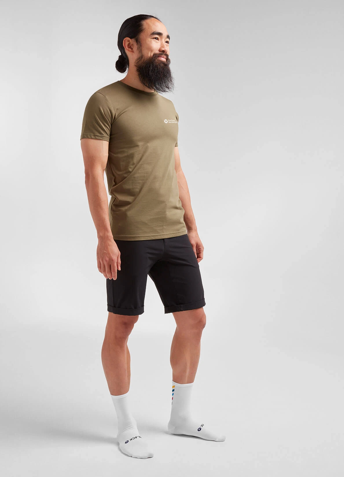 Signature Khaki Men's Crew Tee - Image 2