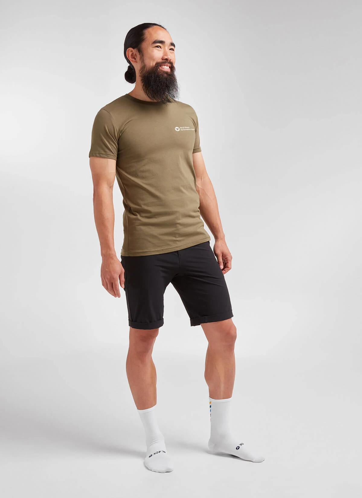 Signature Khaki Men's Crew Tee - Image 3