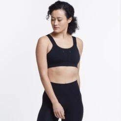 Black Luxe Women's Bra