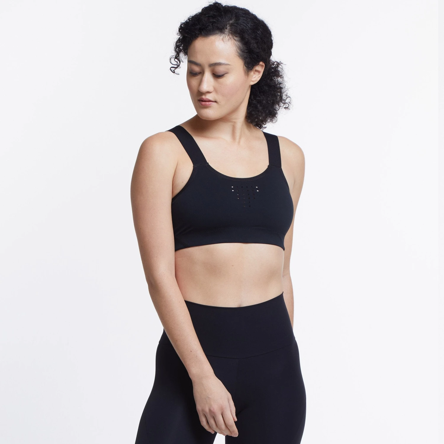 Black Luxe Women's Bra