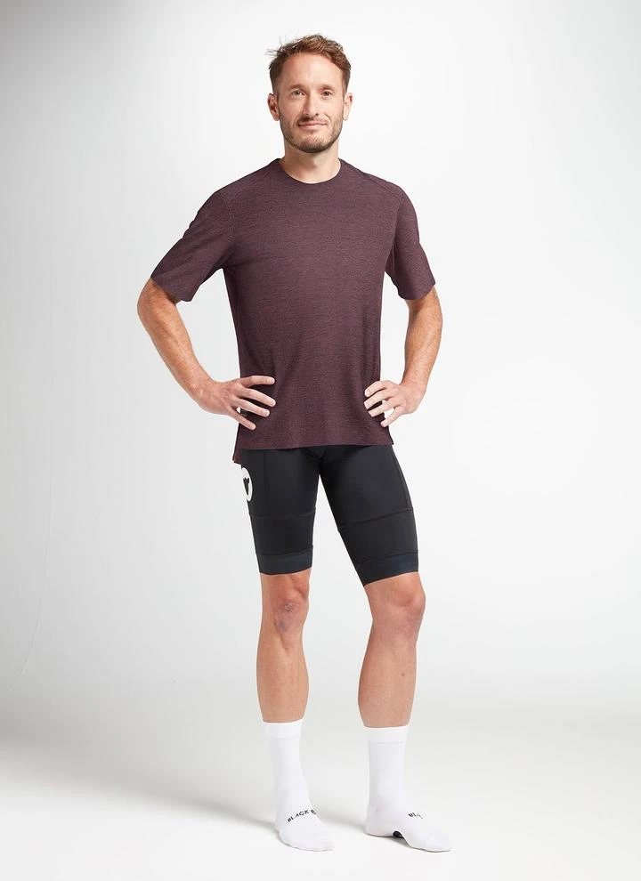 Italian Plum ADV Merino Men's Tee - Image 4