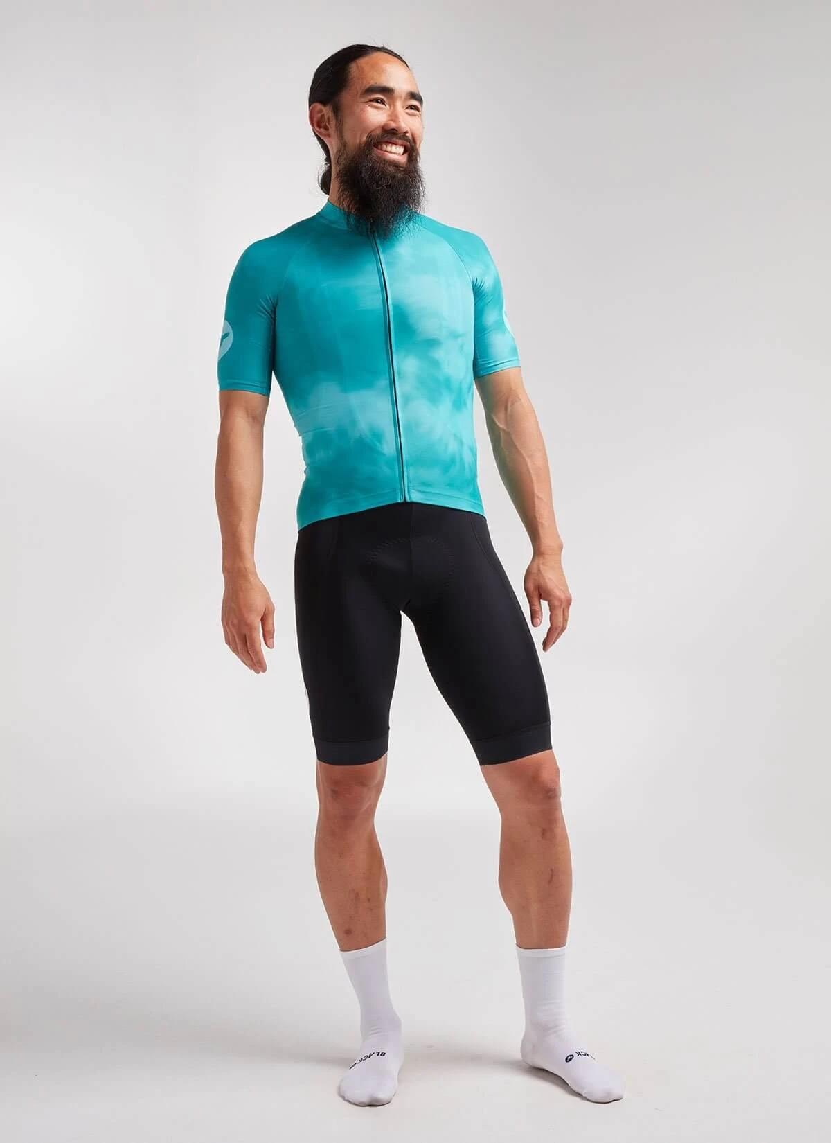 Teal Acid Essentials Tour Men's Jersey - Image 4