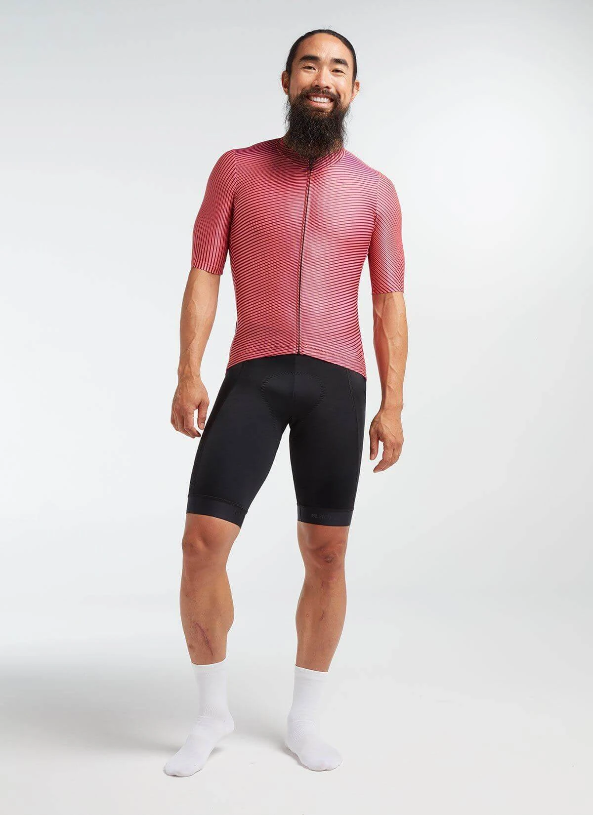 Coral/Purple Moire Essentials TEAM Men's Jersey