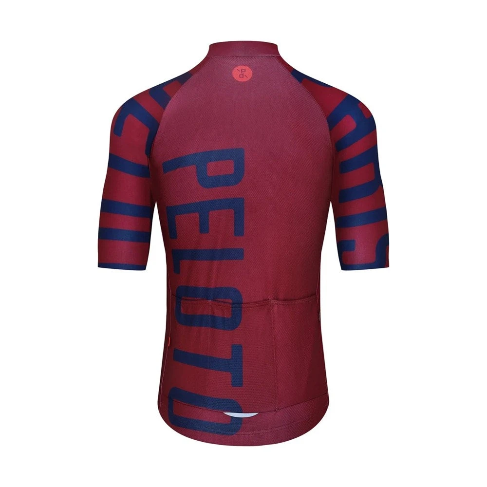 Burgundy Big Letter Domestique Men's Jersey - Image 2