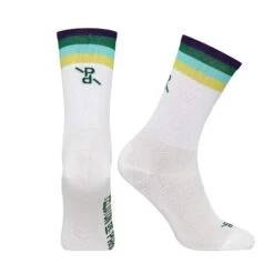 White Green Popsicle Socks