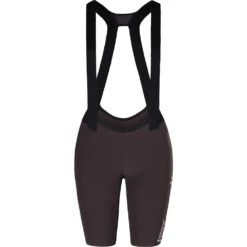 Heavy Dark Brown Chroma Women's Bib Short