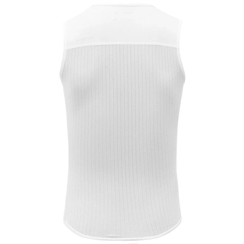 White Mono Men's Sleeveless Base Layer - Image 2