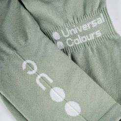 Sage Green Mono Summer Socks -Velo Velo Cycle Cheap Store Universal Colours Mono Summer Cycling Socks Sage Green Detail 5