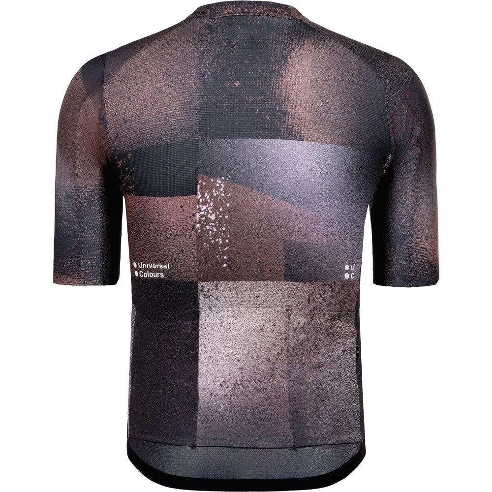 Cubic Brown Spectrum Men's Short Sleeve Jersey - Image 2