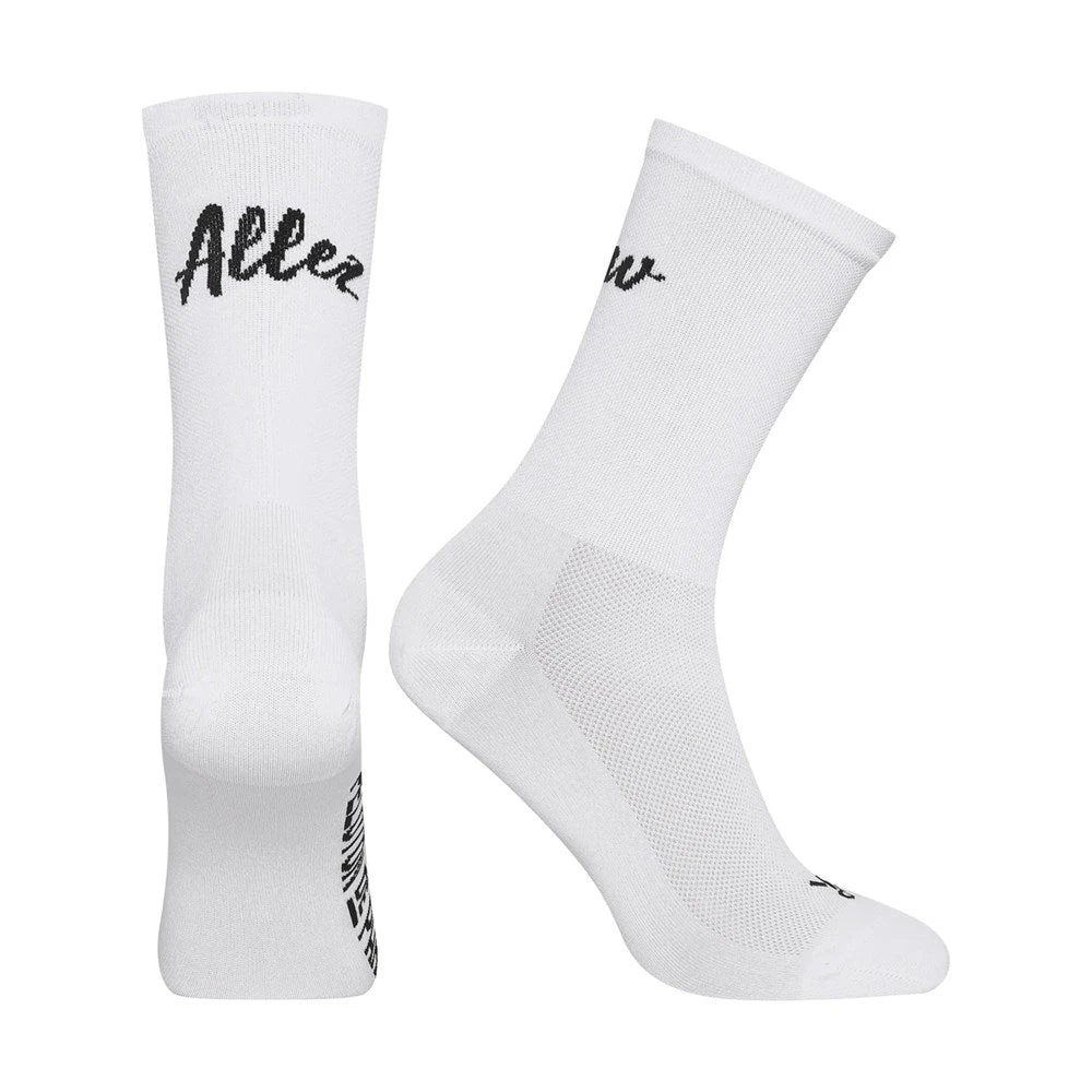 White Allez-ouw Socks