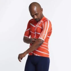 Fire Red Block Print SE Men's Jersey -Velo Velo Cycle Cheap Store mens block print se jersey red front 2000x d8ead65c 1c28 4420 9906 040a285b3163