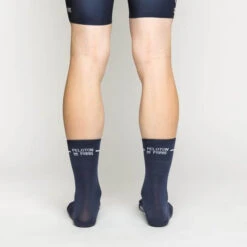 Navy Classic PLTN Socks -Velo Velo Cycle Cheap Store rL0PUJNQdCa8zzr6QXec PelotonDeParis Navy Classic PLTN CyclingSocks Back VeloVeloSigapore