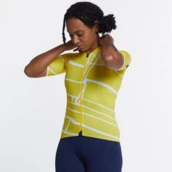 Gold Yellow Block Print SE Women's Jersey -Velo Velo Cycle Cheap Store womens block print se jersey lemon side 1200x 3a6e4385 e21e 47ea 982b dc633e0116a2